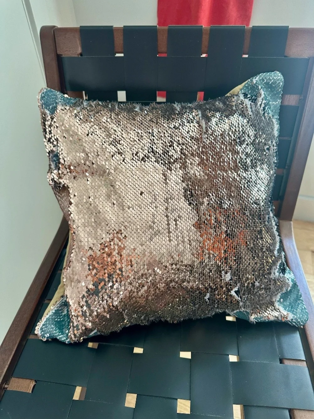 Harry Styles Reversible Sequin Flip Pillow